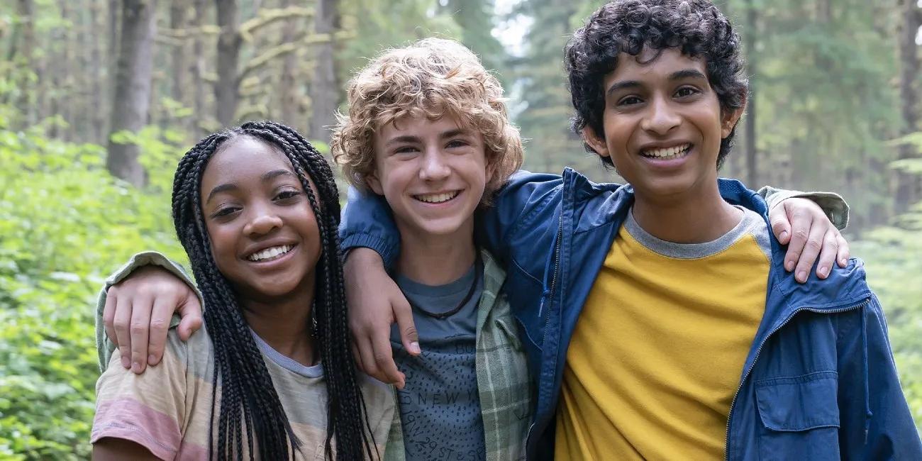 The new trio for Percy Jackson and the Olympians on Disney Plus