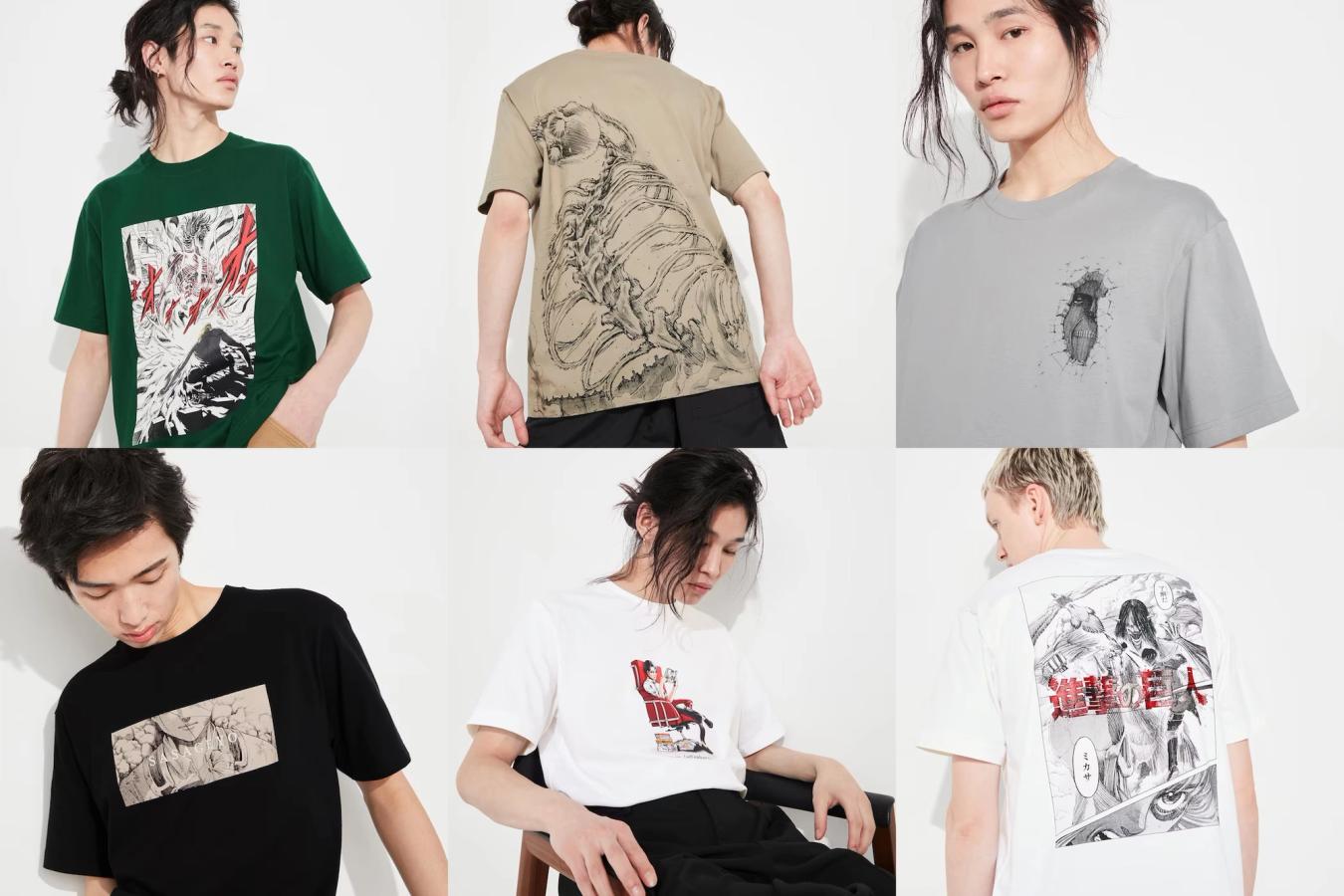 Uniqlo Unveils Attack on Titan Collection Coming on March 17