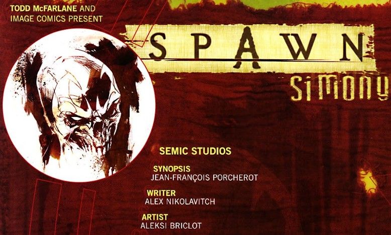 The creative team behind "Spawn: Simony."