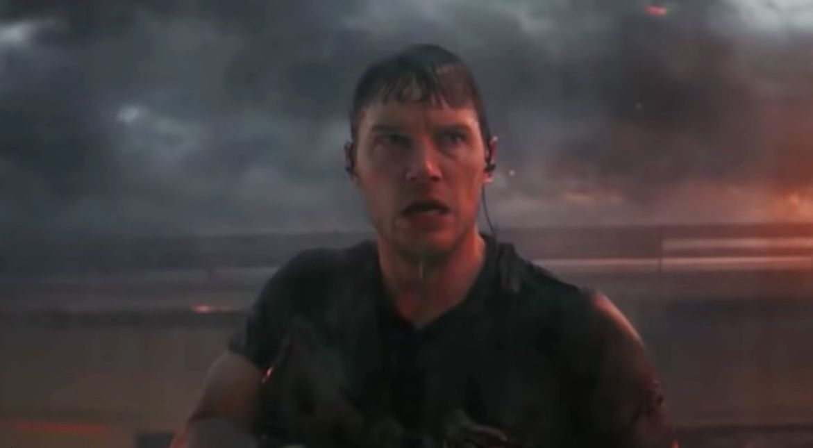 Chris Pratt as Dan Forester in The Tomorrow War