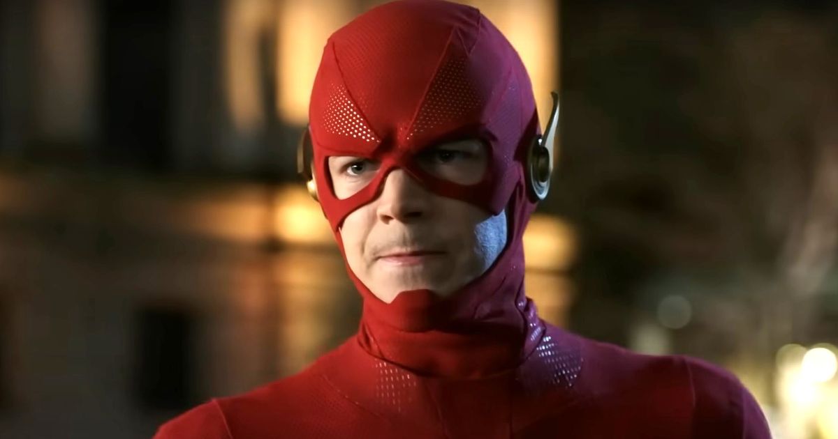 The Flash angry
