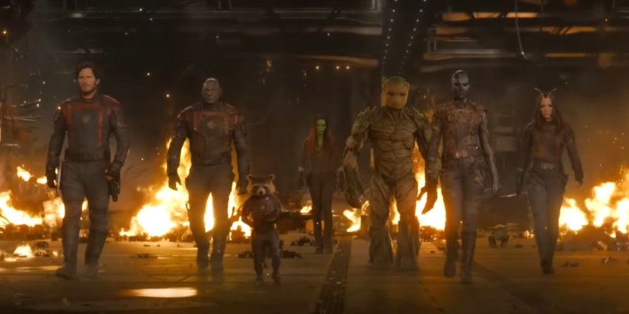 The Guardians of the Galaxy assembled