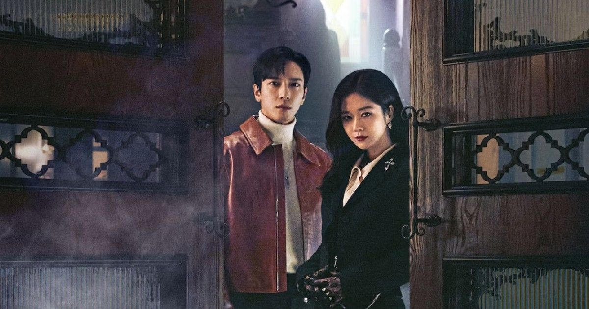 Horror comedy Kdrama: Jung Yong-hwa as Oh In-beom, Jang Na-ra as Hong Ji-ah in Sell Your Haunted House