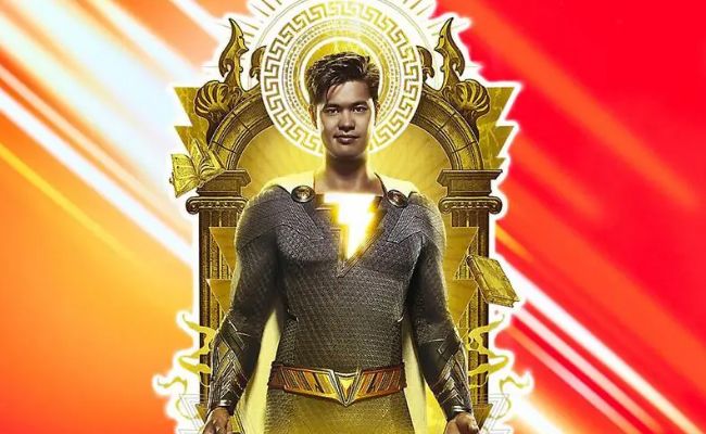Shazam! Fury of the Gods  Character Guide: Ross Butler and Ian Chen as Eugene Choi