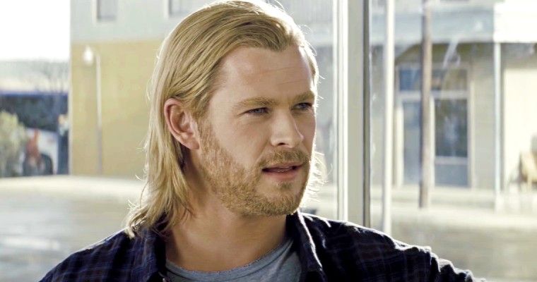 Chris Hemsworth in Thor.