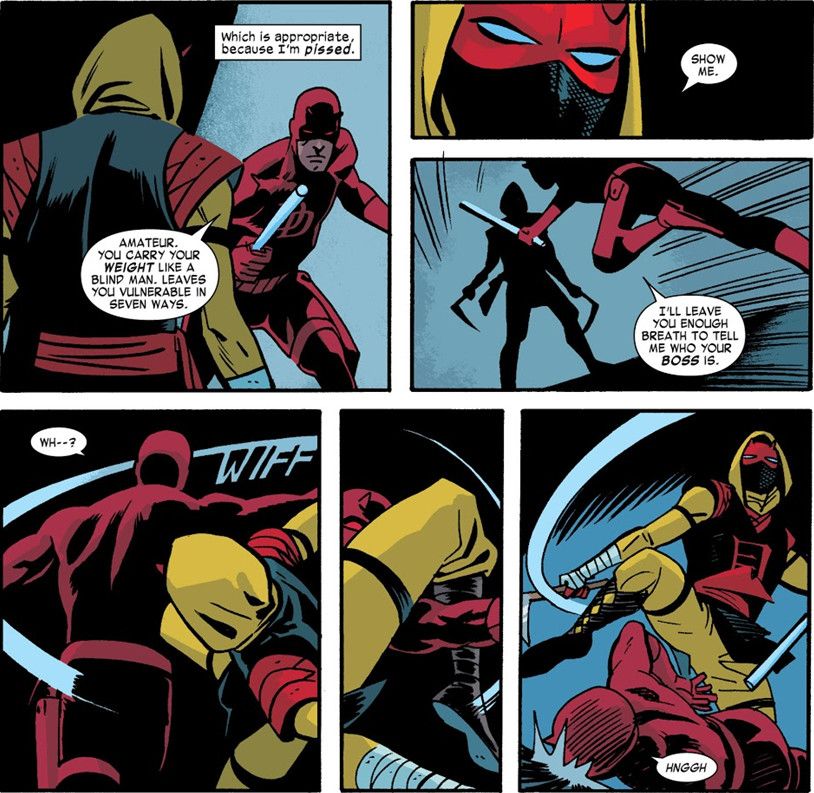 Daredevil's fighting style