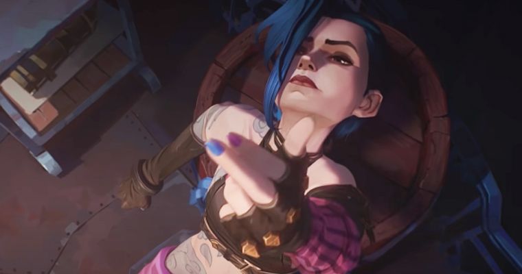 Jinx builds new weapons