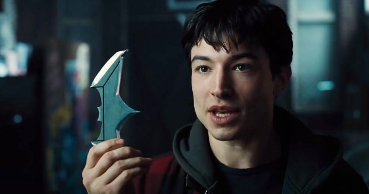 Ezra Miller as Barry Allen/The Flash in The Flash