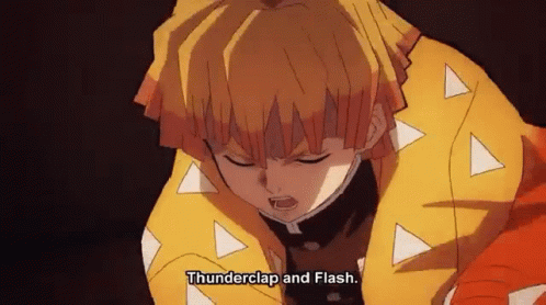 Zenitsu Thunderclap and Flash