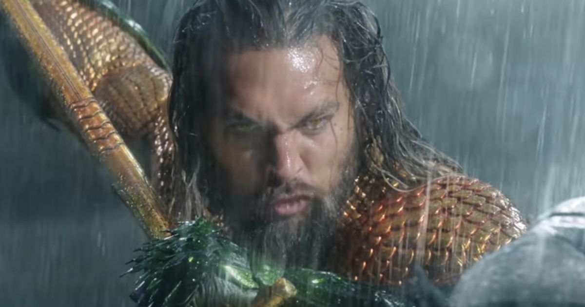 Aquaman fighting against his half-brother Orm