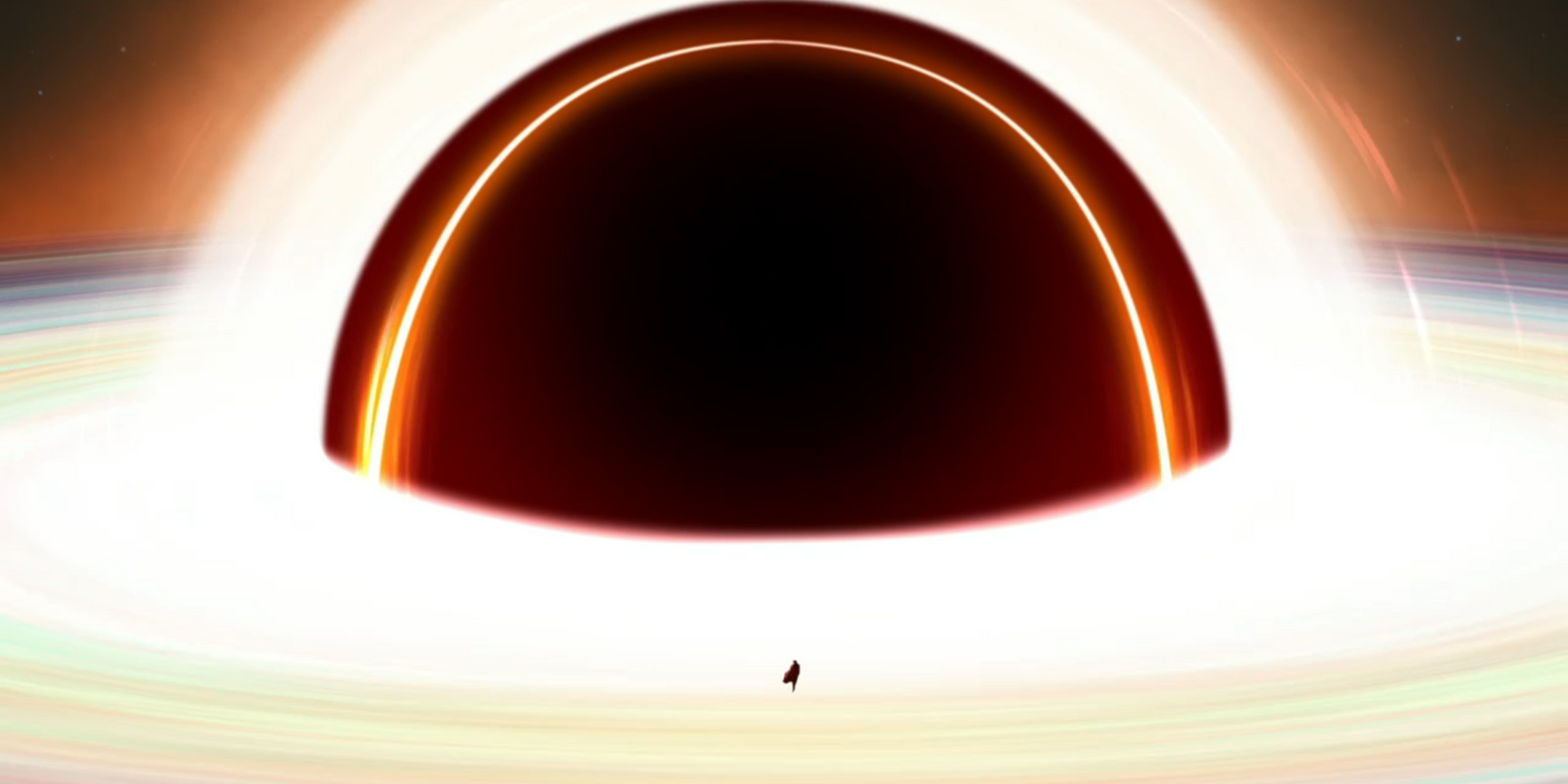 Omni-Man at a black hole in Invincible Season 2