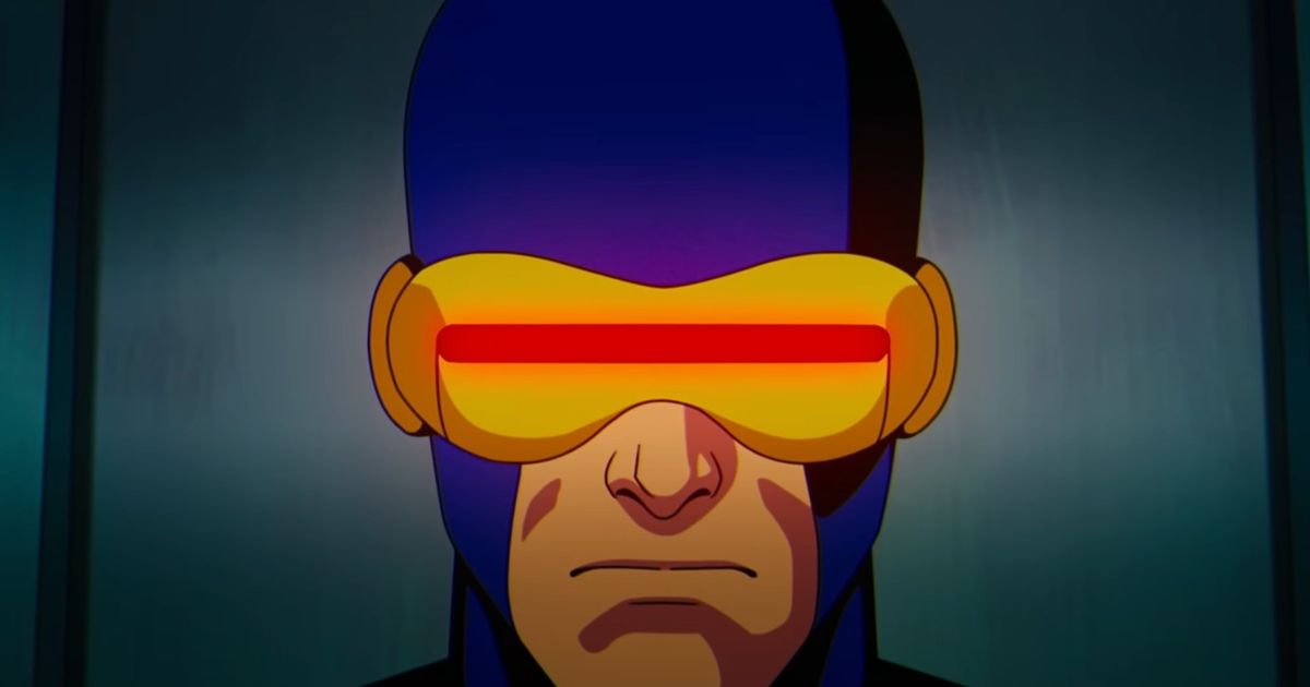 a close up of a cartoon character wearing a mask and goggles 