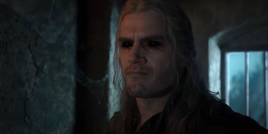 Geralt with black eyes