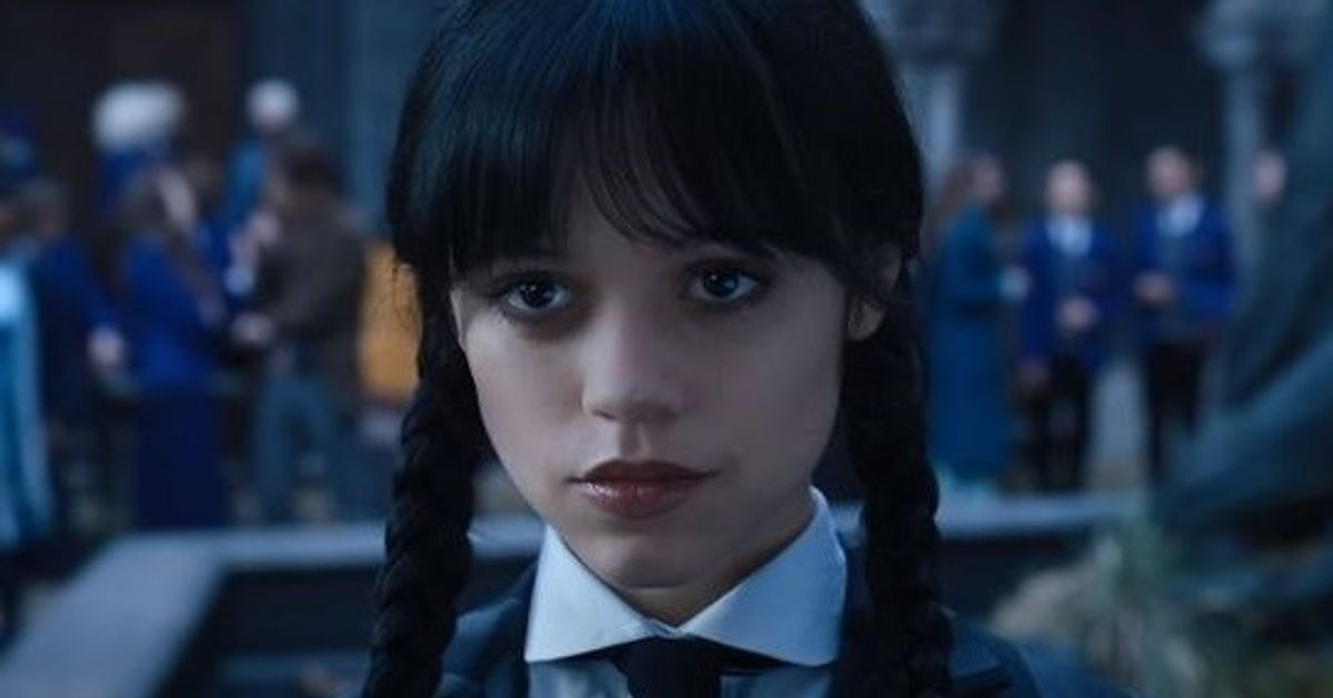 Jenna Ortega enna Ortega as as Wednesday Addams in Wednesday