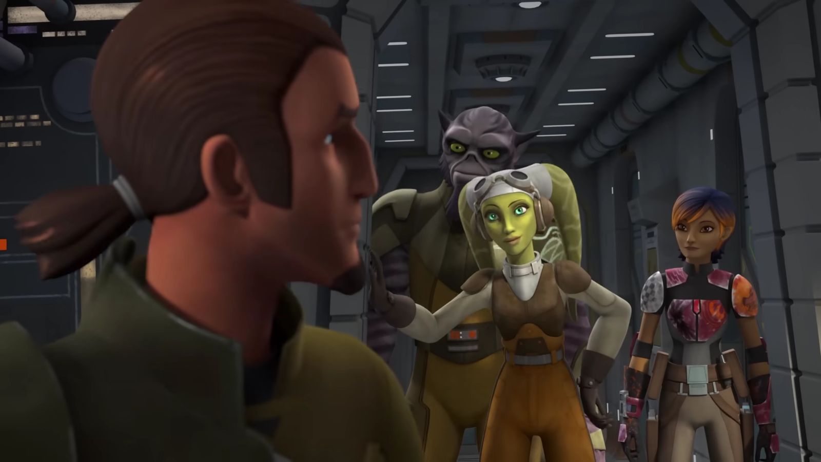 The Rebels from Star Wars: Rebels