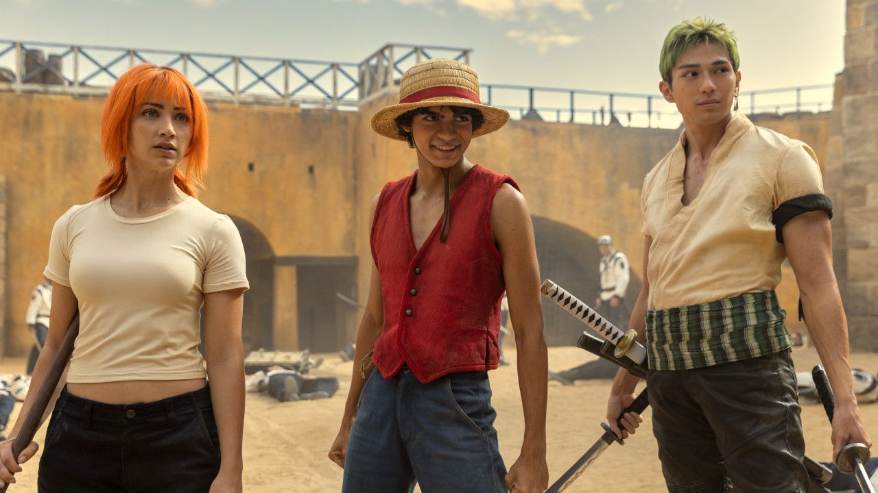 one piece live action nami luffy zoro