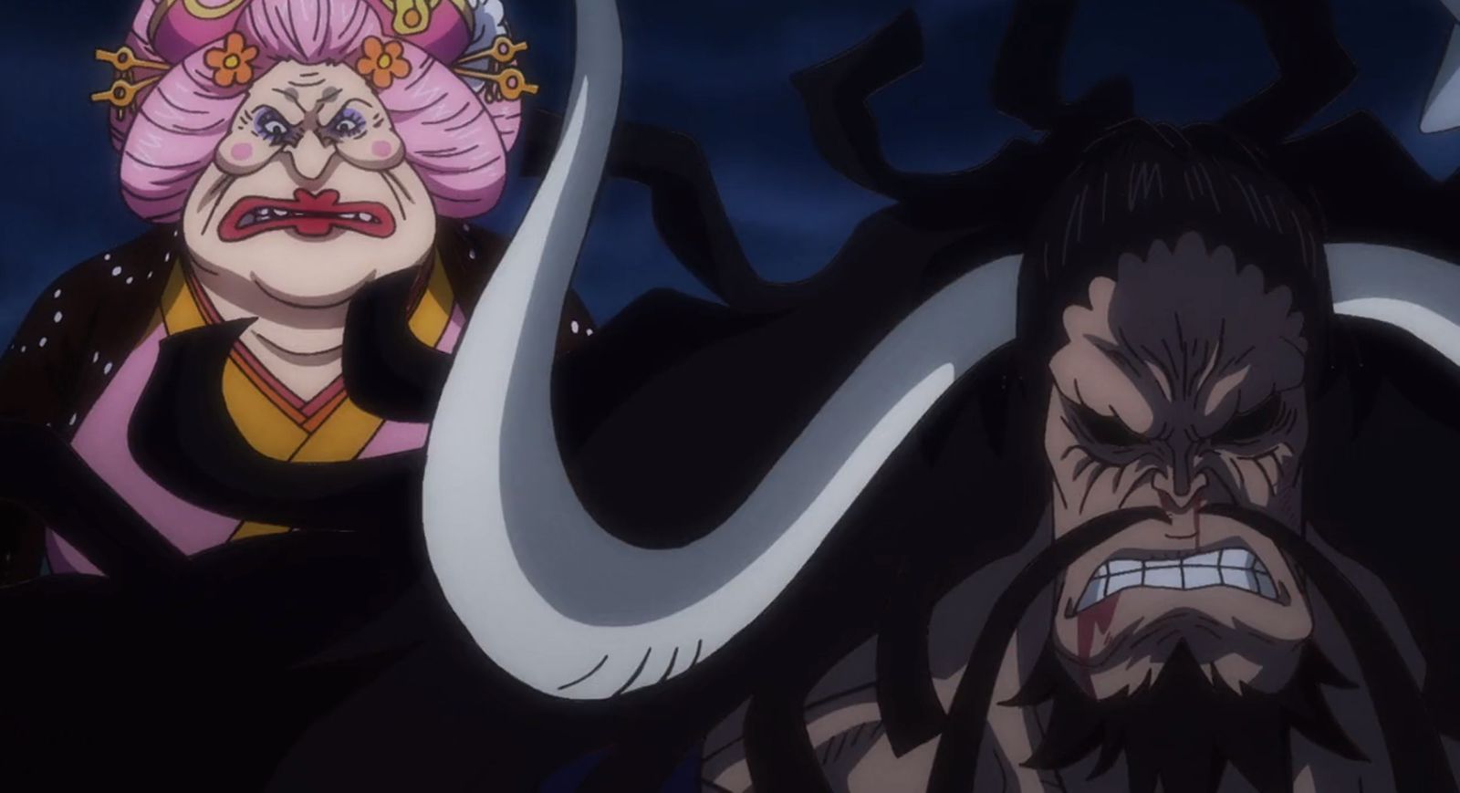 Big Mom and Kaido in One Piece Episode 1,017