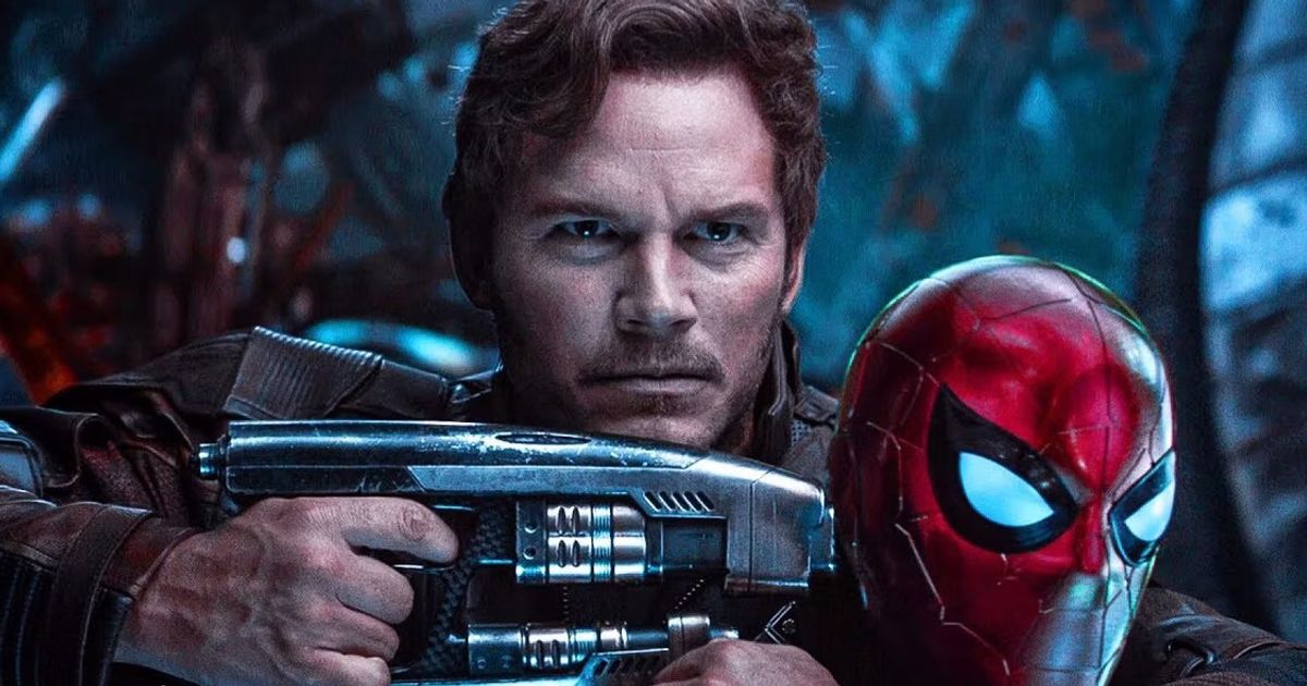 Star-Lord holds Spider-Man hostage in Infinity War
