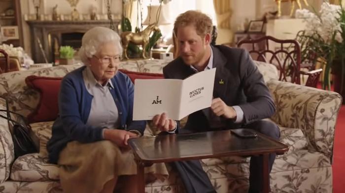 queen-elizabeth-only-needed-90-seconds-to-perfect-her-invictus-games-ad-with-prince-harry-late-monarch-reportedly-thought-the-experience-with-her-grandson-was-fun