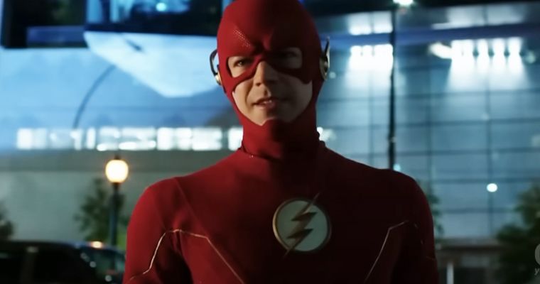 Ezra Miller as Barry Allen/The Flash in The Flash