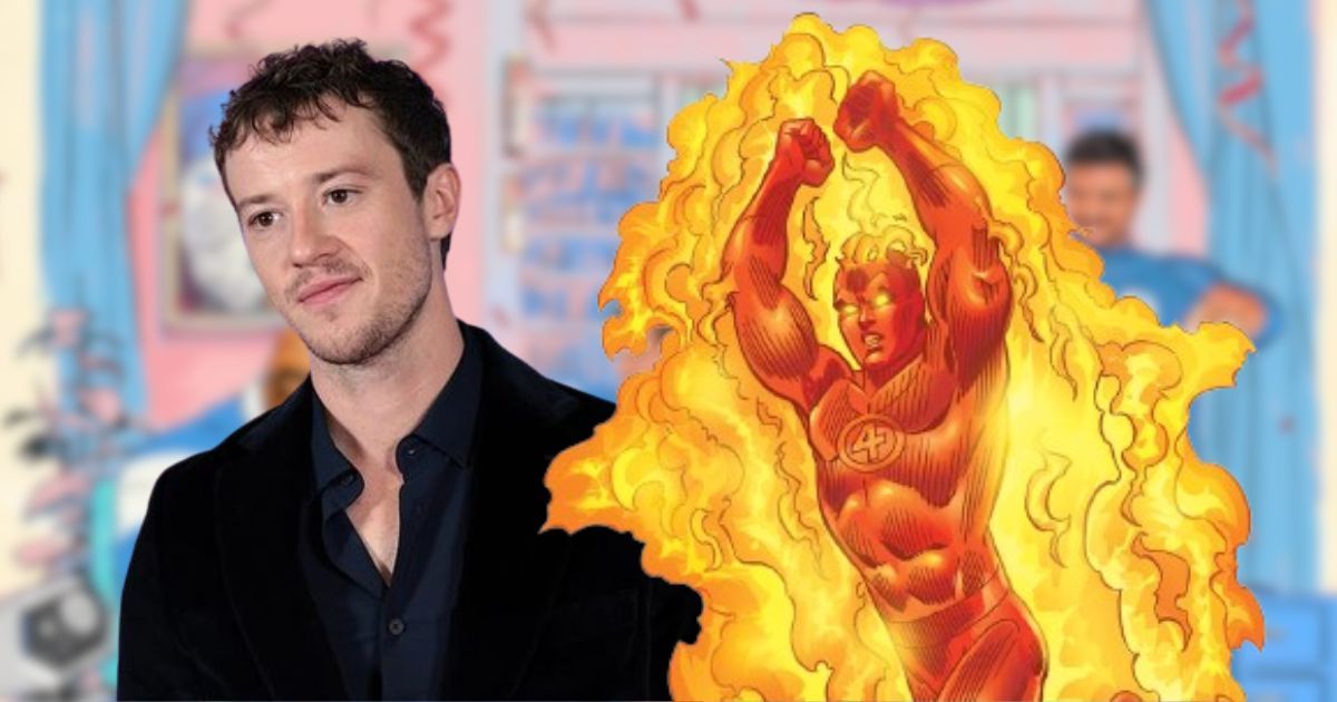 Joseph Quinn is Johnny Storm/Human Torch in the Fantastic Four