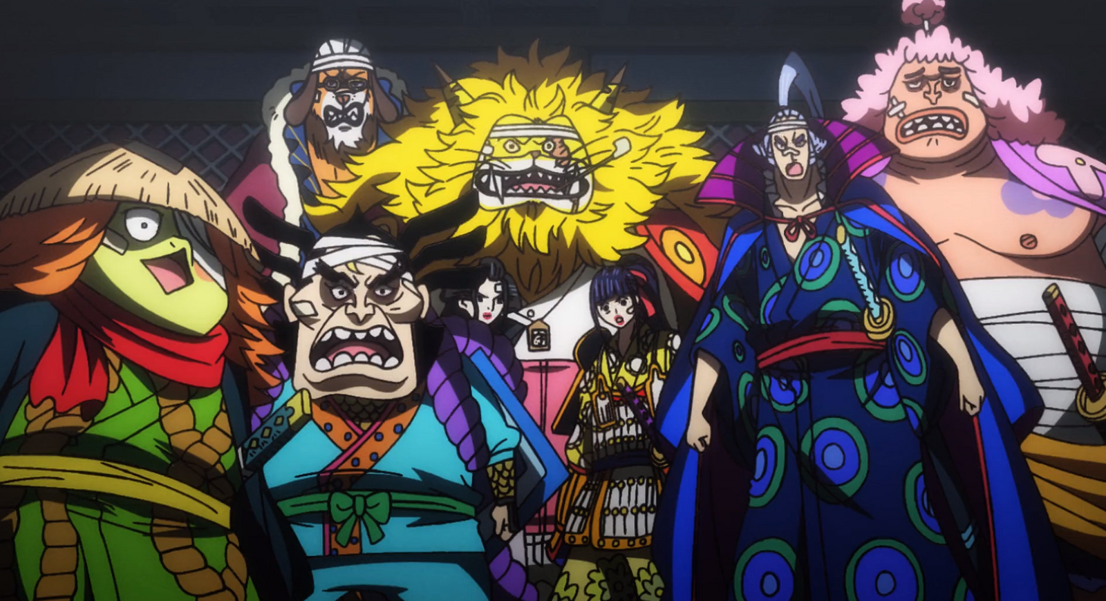 The Akazaya Nine in One Piece Episode 1,024