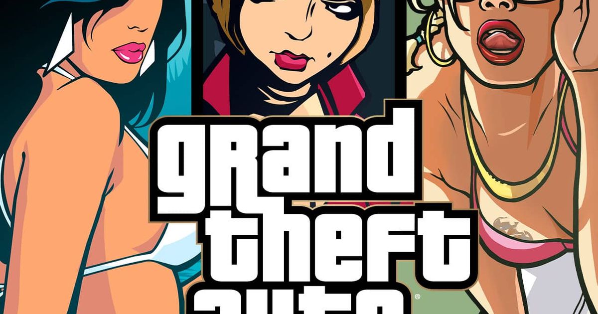 Grand Theft Auto The Trilogy Cover Art
