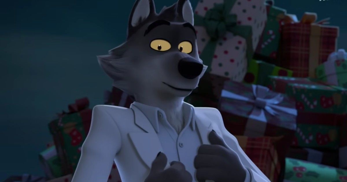 Michael Godere Bad Guys Christmas: Mr. Wolf from The Bad Guys: A Very Bad Holiday