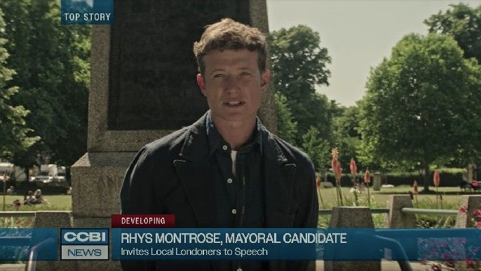 Ed Speleers as Rhys Montrose in You Season 4 Part 2