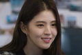 Han So-hee smiling in Soundtrack K-drama