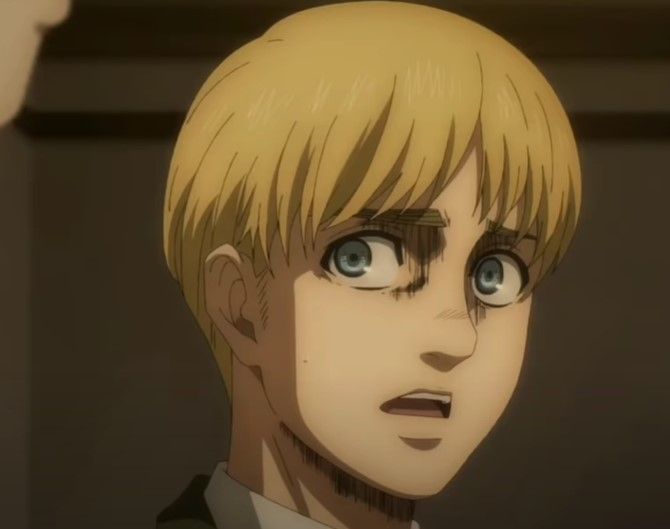 Armin on Attack on Titan Season 4