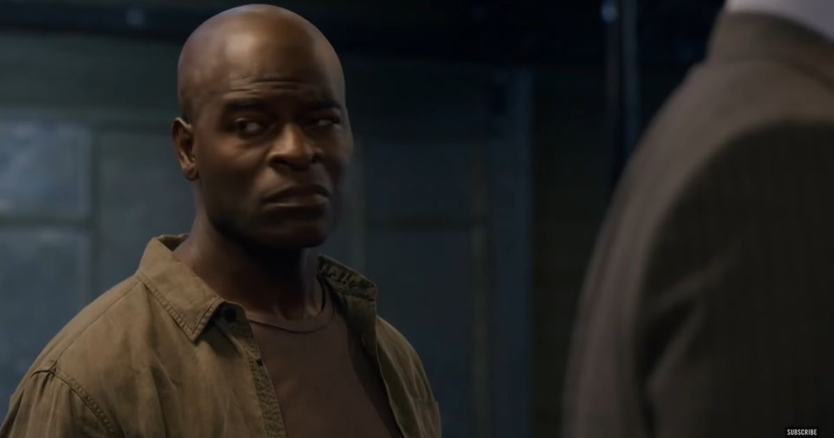 Dembe is looking for Red. 