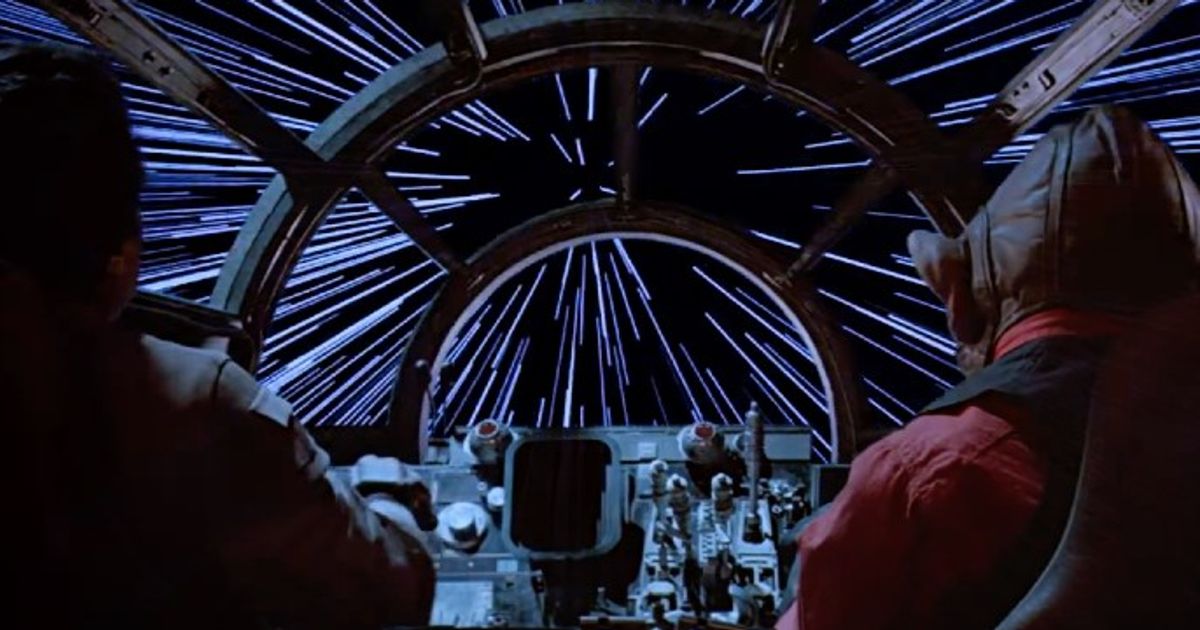 Star Wars: Return of the Jedi - The Rebel Fleet Enters Hyperspace