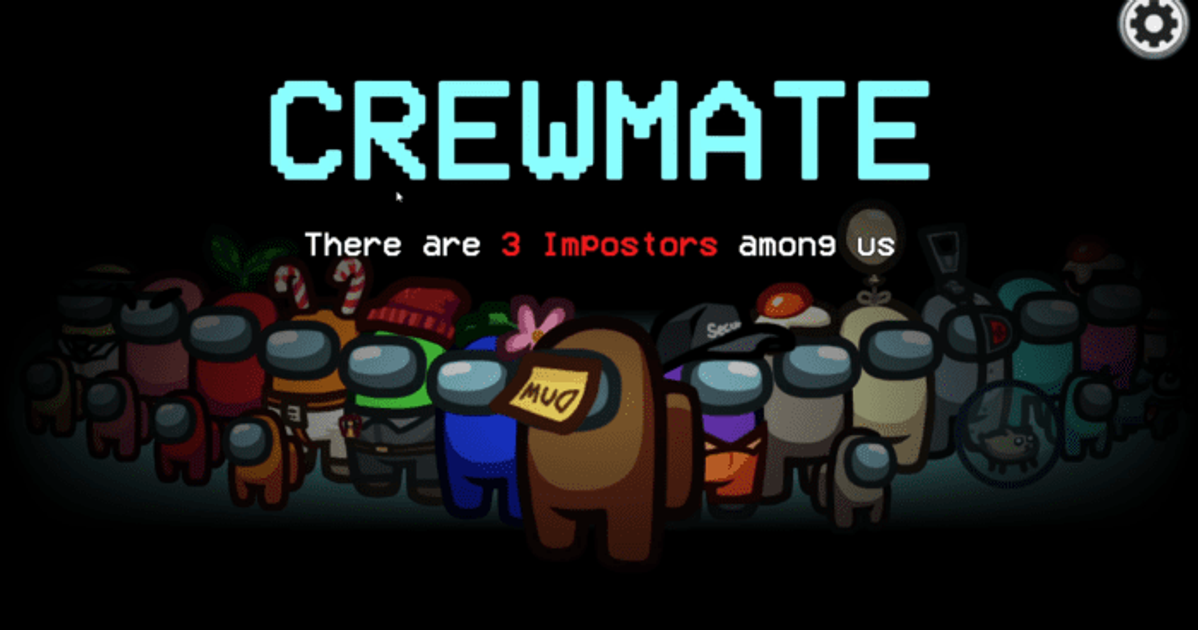 The crew are all standing in a line, you have been designated as a Crewmate. You are told there are 3 Imposters among us.