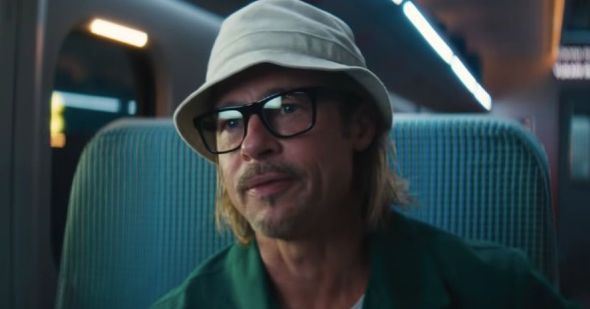Brad Pitt as Ladybug in Bullet Train