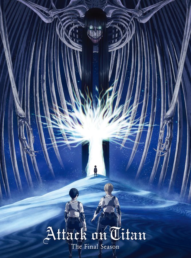 Attack on Titan: The Final Season Blu-Ray DVD release Visual