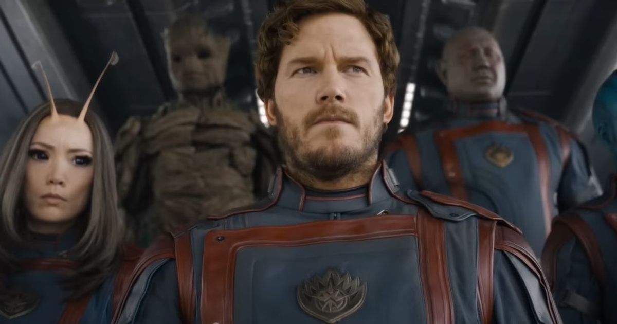 Peter Quill leading the Guardians of the Galaxy