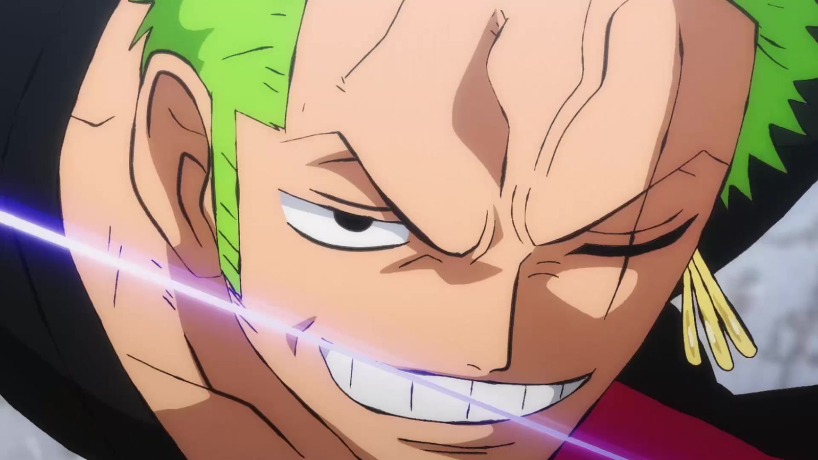Roronoa Zoro in the Wano arc of the One Piece anime.