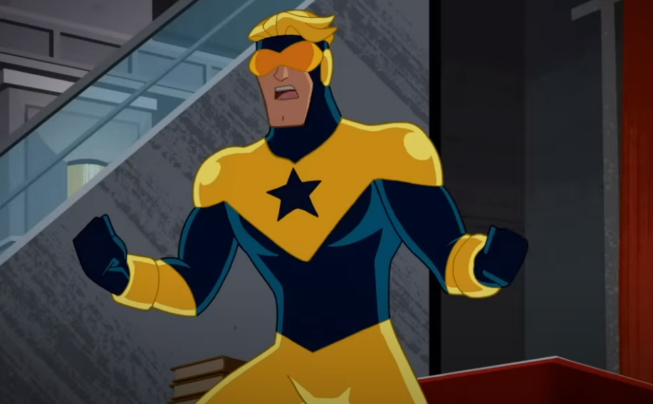 Is Booster Gold in the Blue Beetle Movie?