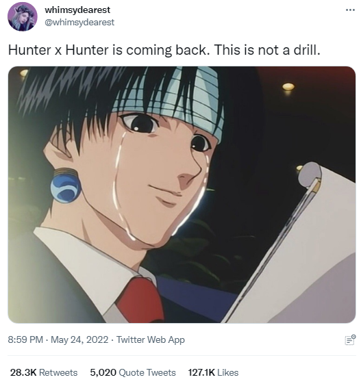 Hunter x Hunter' Editor Teases Its Emotional Comeback
