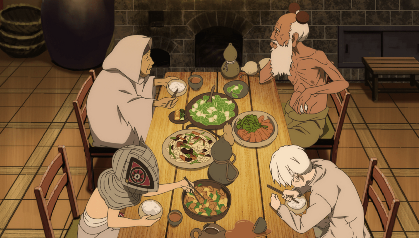To Your Eternity Season 1 Recap Fushi Pioran Dinner Scene