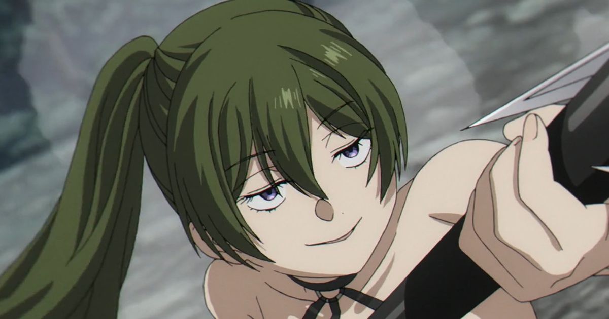 anime characters with green hair ubel
