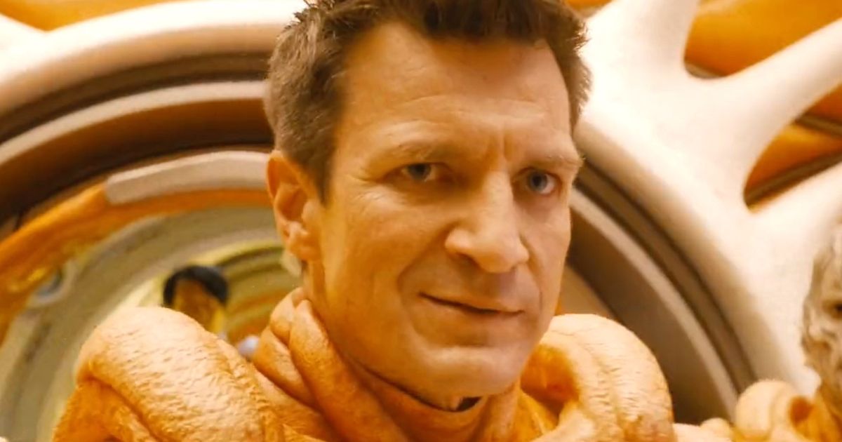 Nathan Fillion in Guardians of the Galaxy Vol. 3