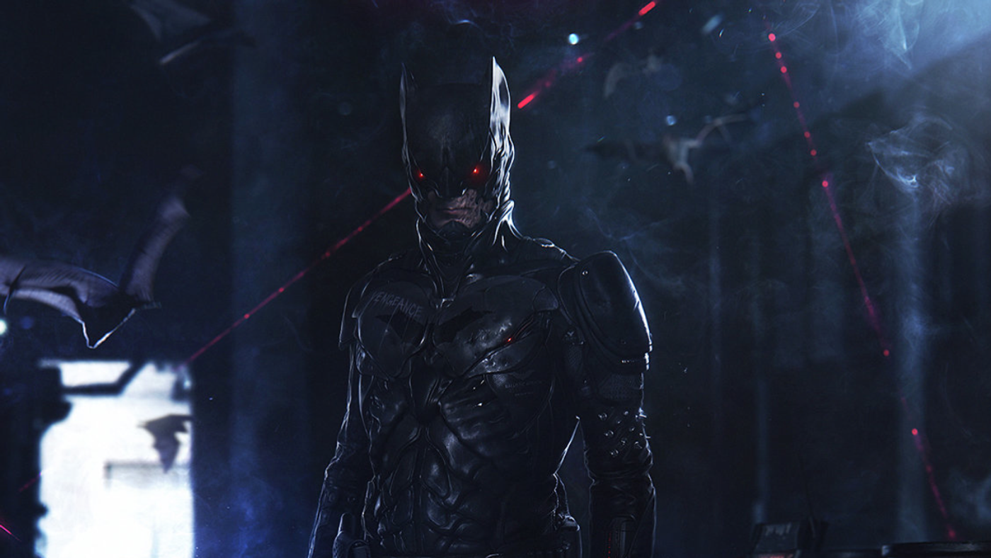 Cyberpunk Batman Character Concept - 