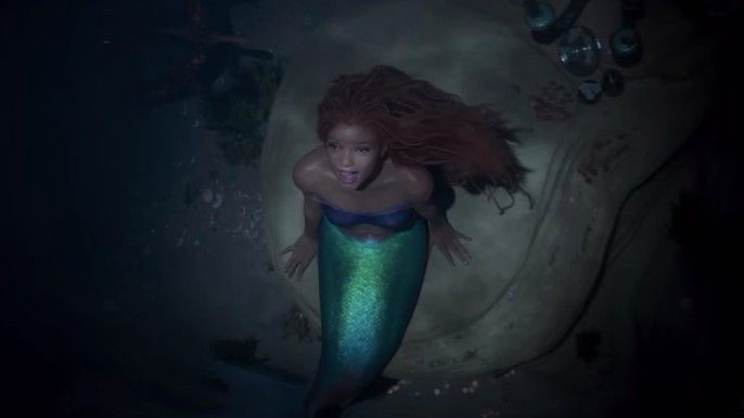 Halle Bailey as Ariel in The Little Mermaid