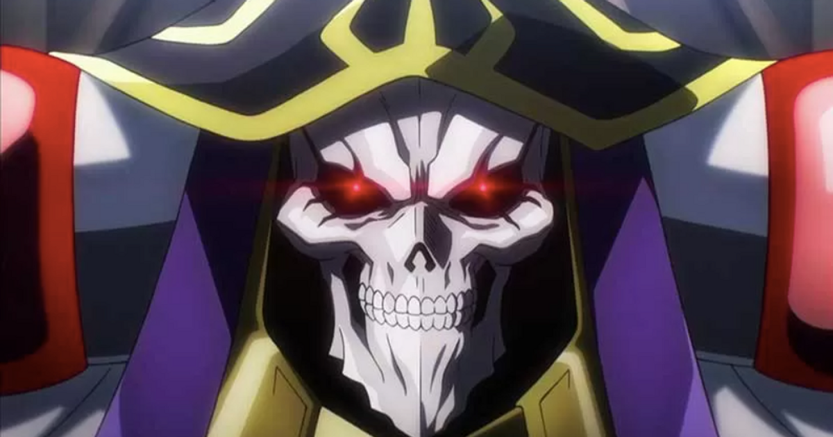 Isekai Anime with Levels and Other Videogame Systems Ainz Overlord