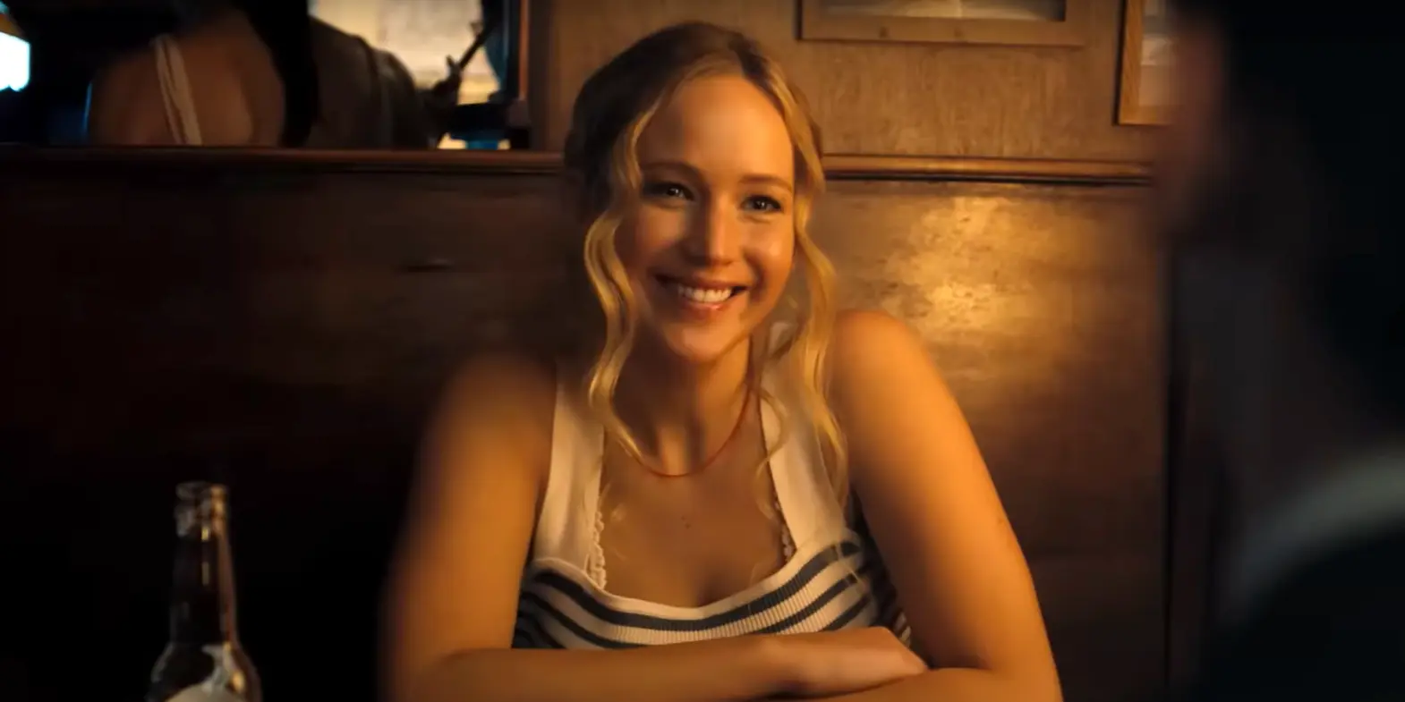 Maddie smiling at Percy