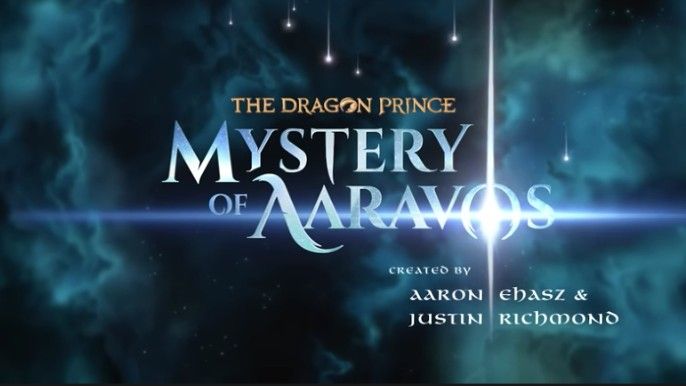 the dragon prince season 4 the mystery of aaravos title and logo reveal