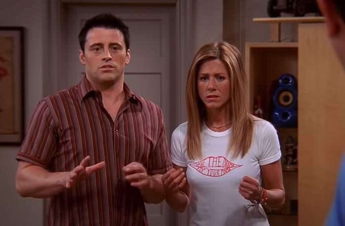 Does Joey Sleep with Rachel in Friends?