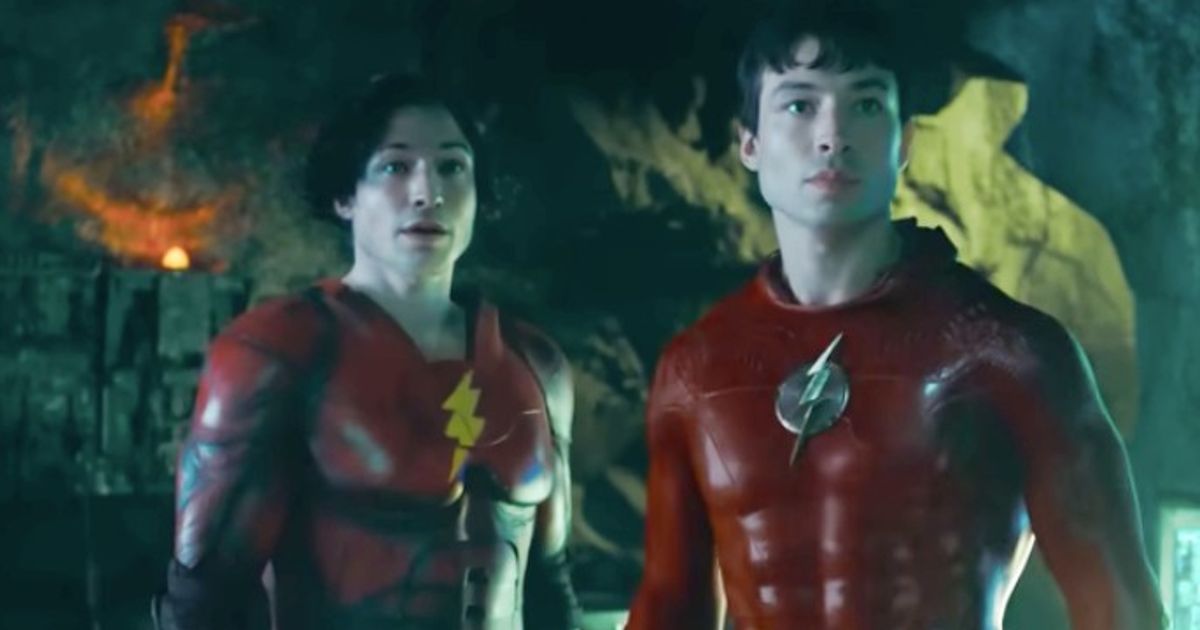 Ezra Miller as Barry Allen/Flash in The Flash